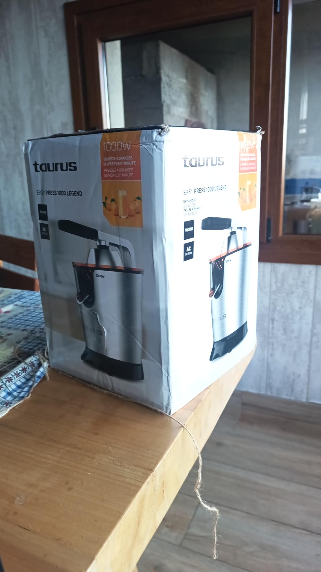 Zumo recién exprimido cada mañana