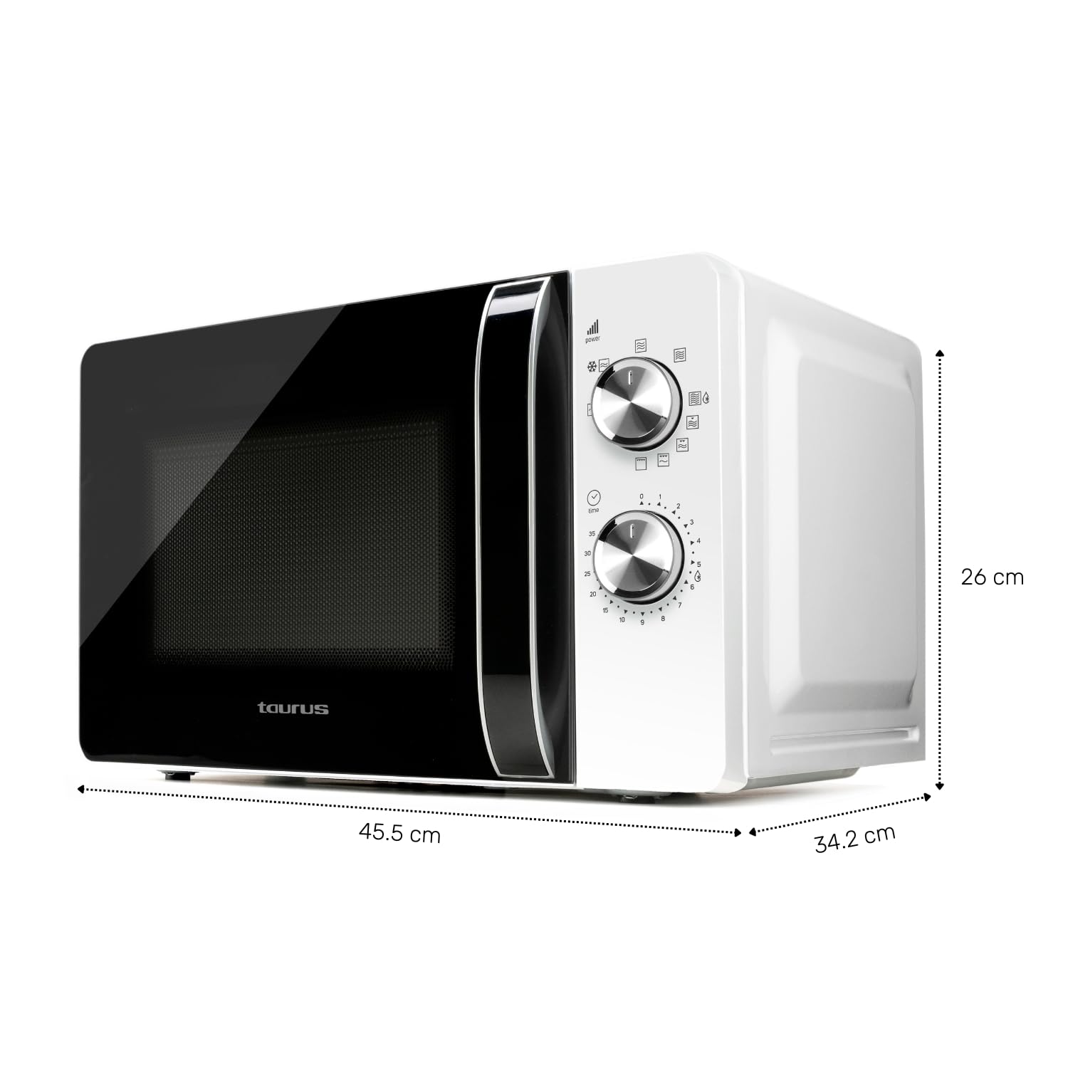taurus-fastwave-20-grill-microondas-con-grill-20l-700w-grill-800w-smartheat-auto image 7