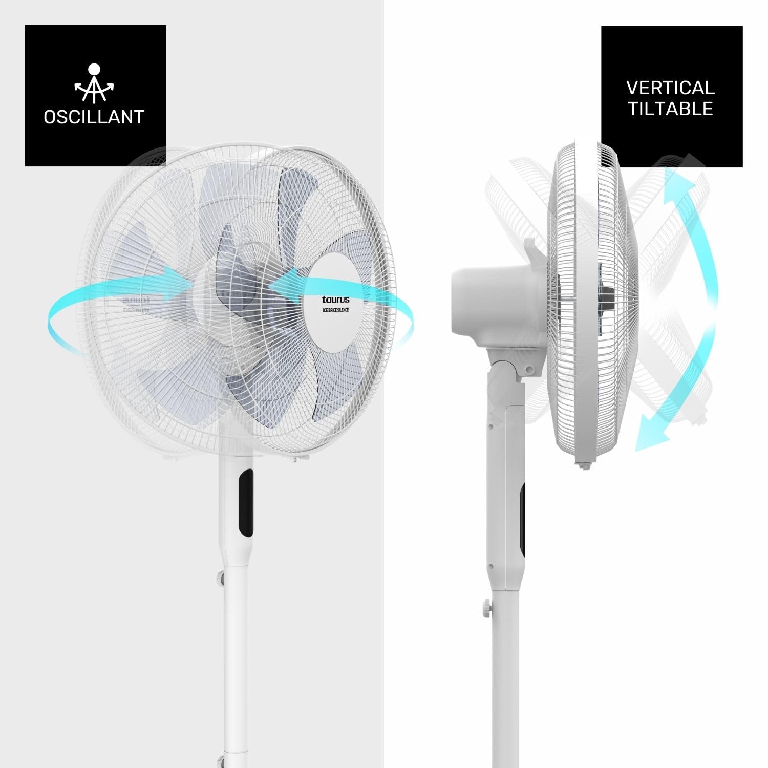 taurus-ice-brise-silence-ventilador-de-pie-oscilante-3-en-1-motor-dc-24w-24-velo image 6