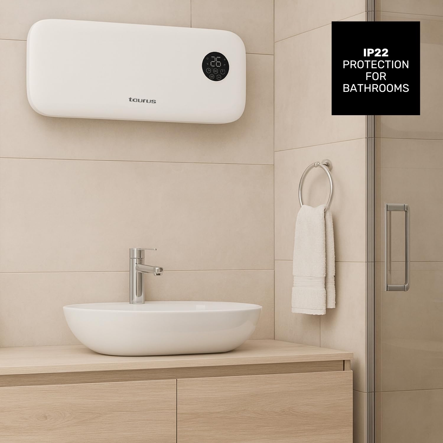 taurus-rcmb-22-calefactor-de-pared-el-ctrico-2000w-con-display-digital-mando-a-d image 5