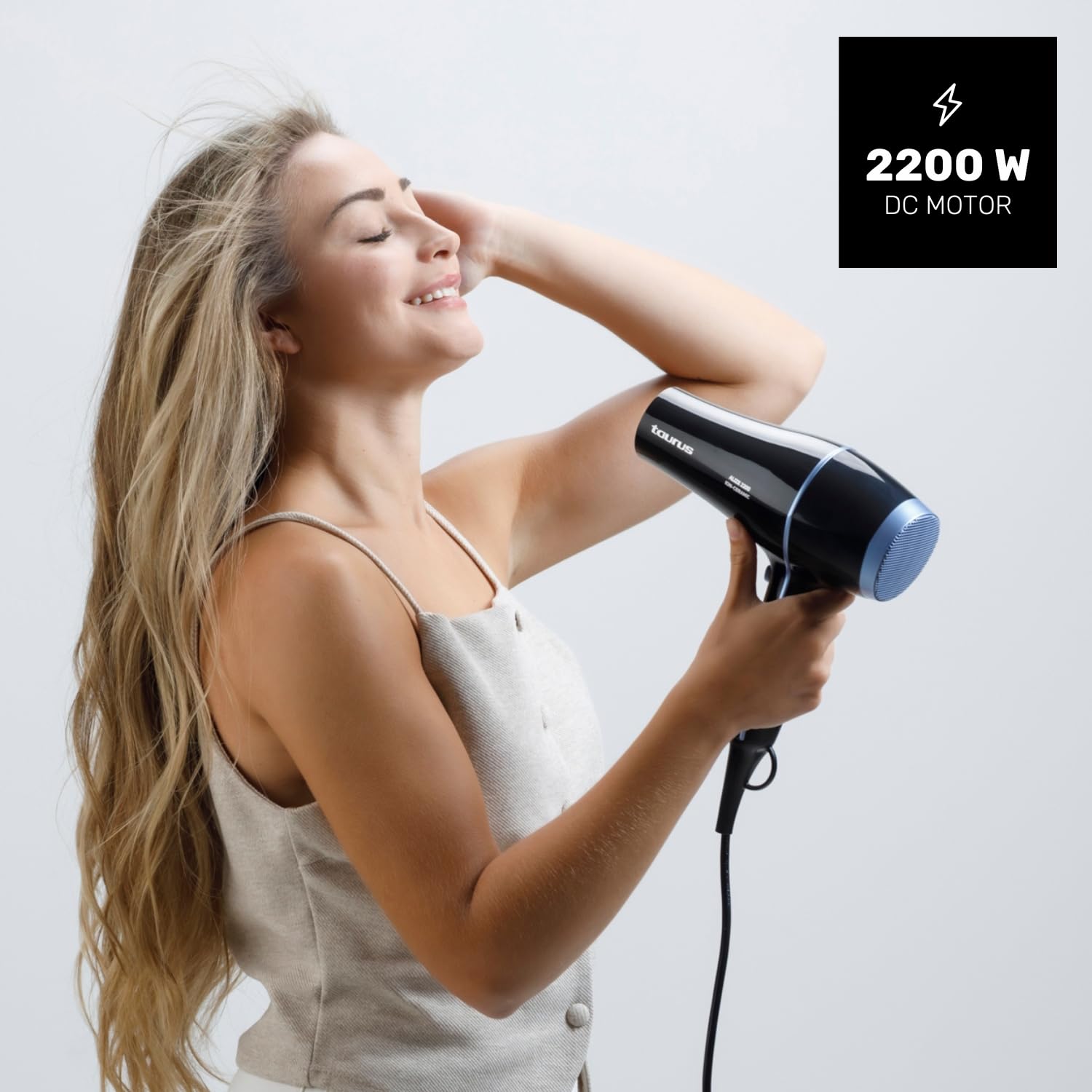 taurus-secador-de-pelo-2200w-secador-i-nico-y-cer-mico-con-difusor-concentrador- image 2