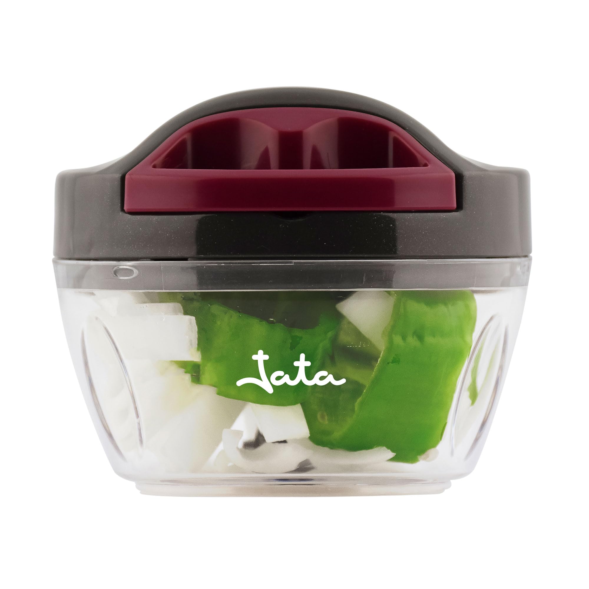 jata-hogar-ac57-picadora-manual-de-alimentos-400-ml-sin-electricidad-con-cuchill image 1