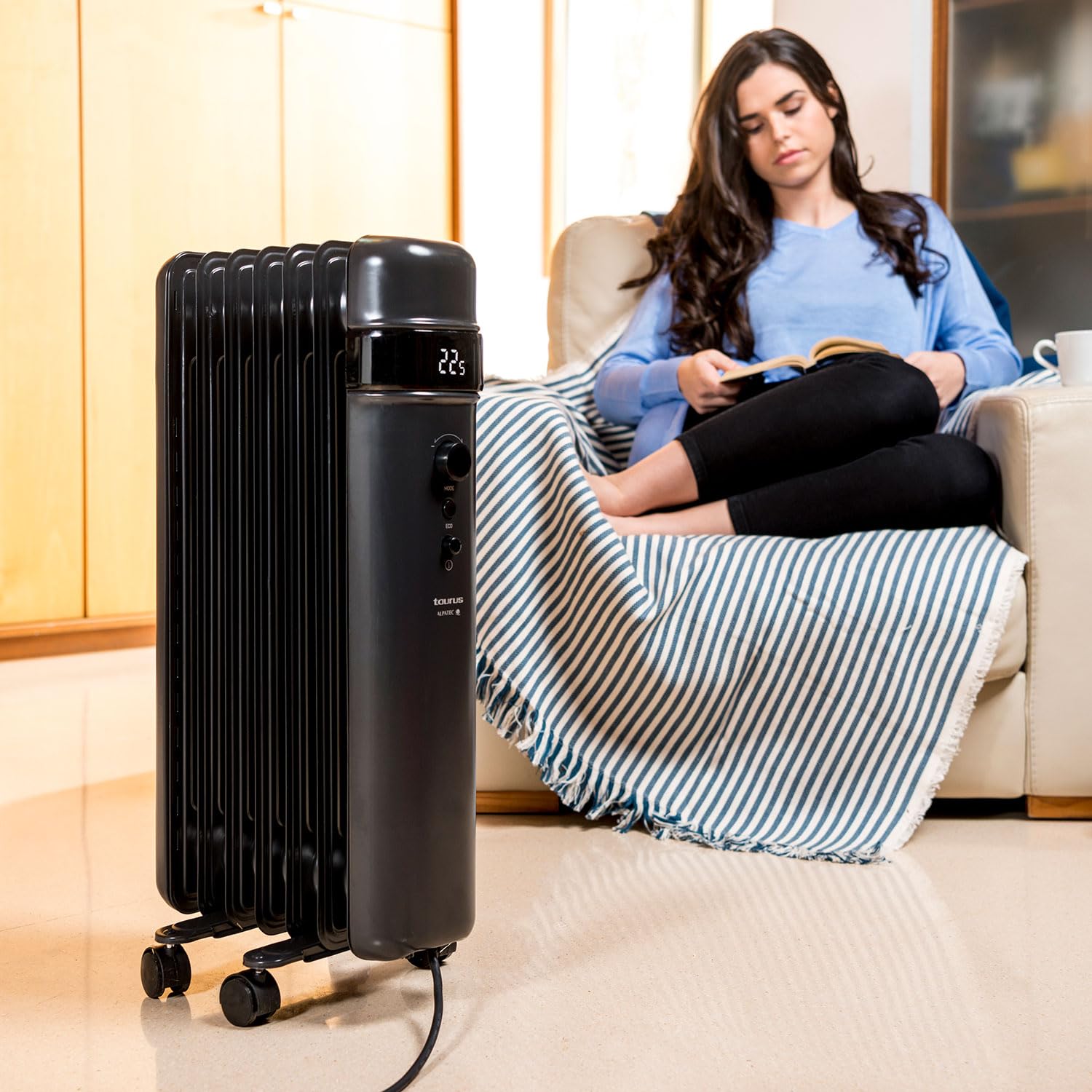 taurus-agadir-connect-radiador-de-aceite-inteligente-1500w-con-wifi-app-y-contro image 3