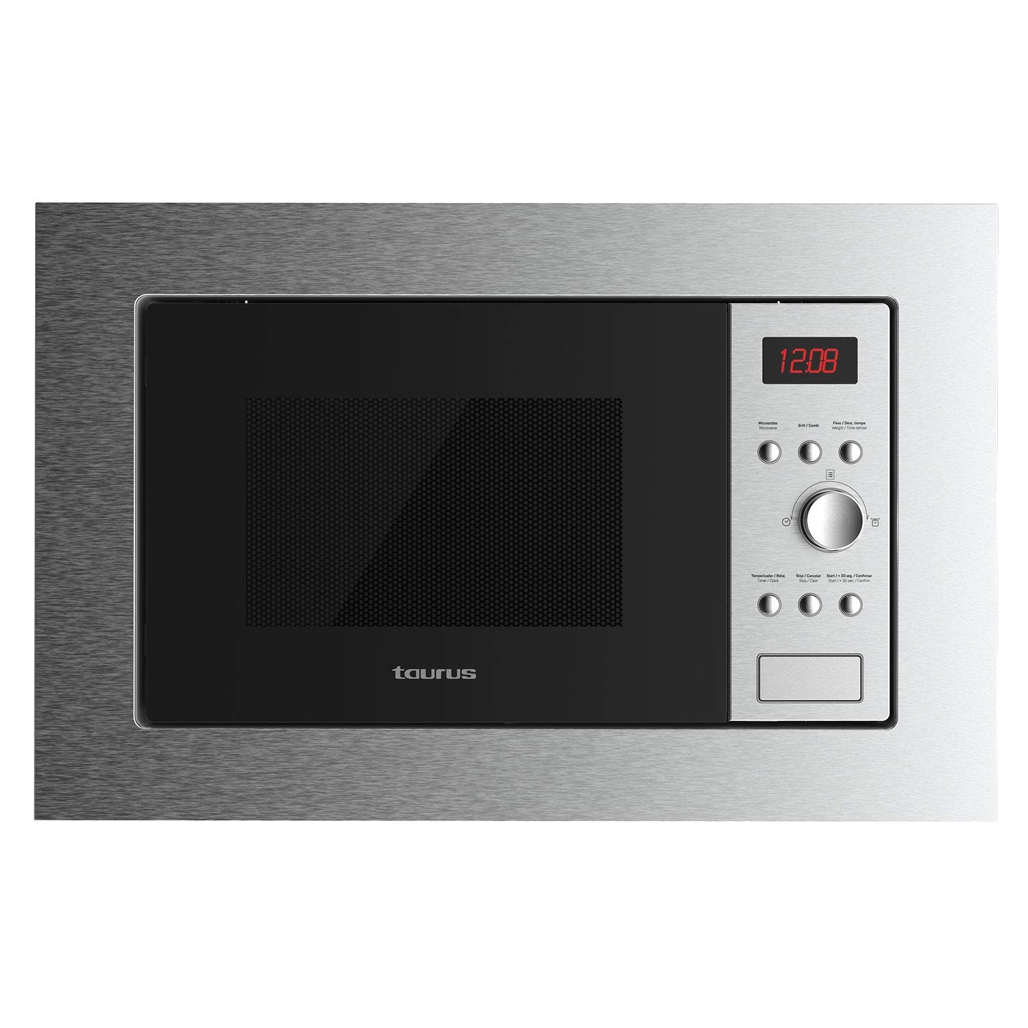 taurus-mo20ixd-microondas-digital-encastrable-20l-800w-con-grill-1000w-8-men-s-a image 1