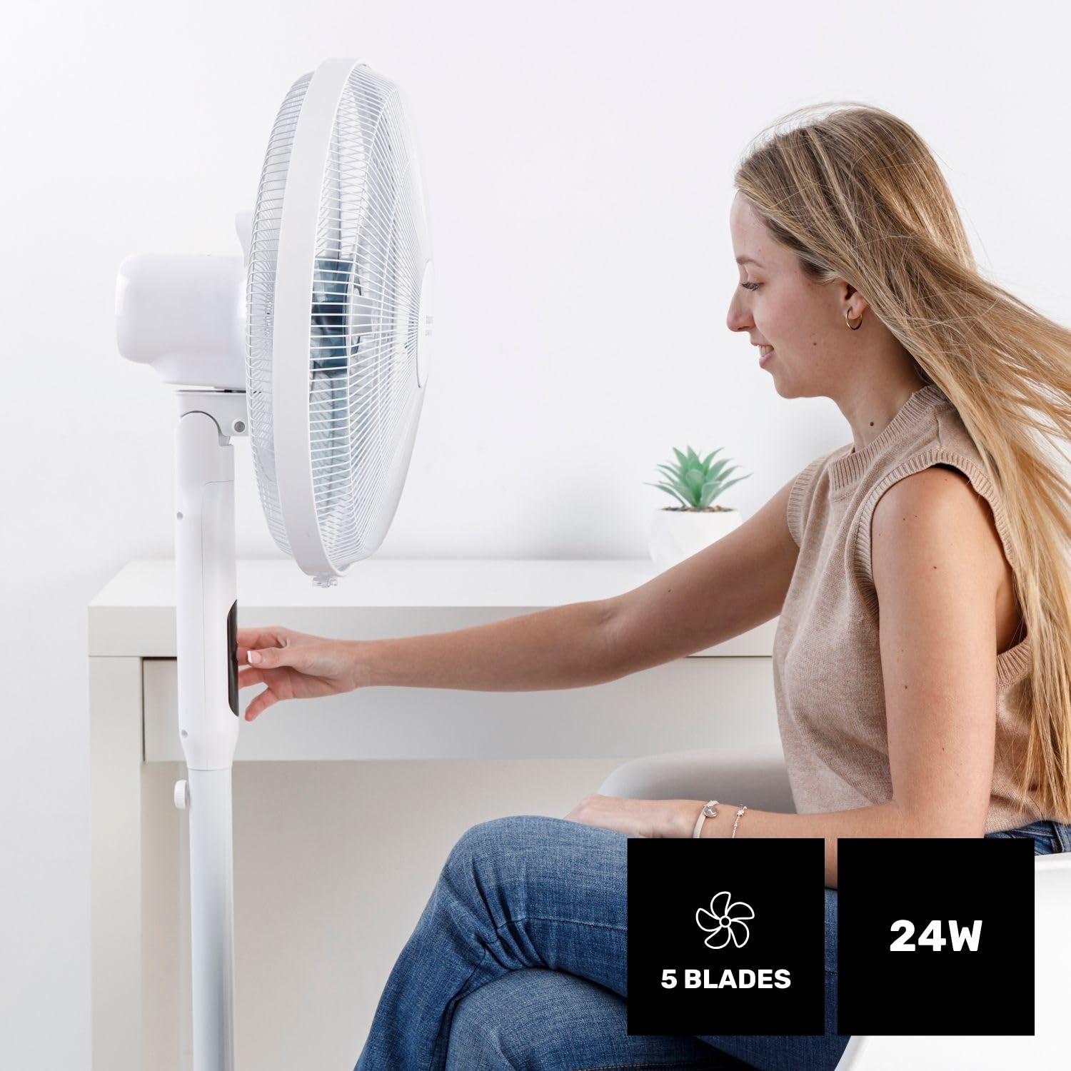 taurus-ice-brise-silence-ventilador-de-pie-oscilante-3-en-1-motor-dc-24w-24-velo image 2