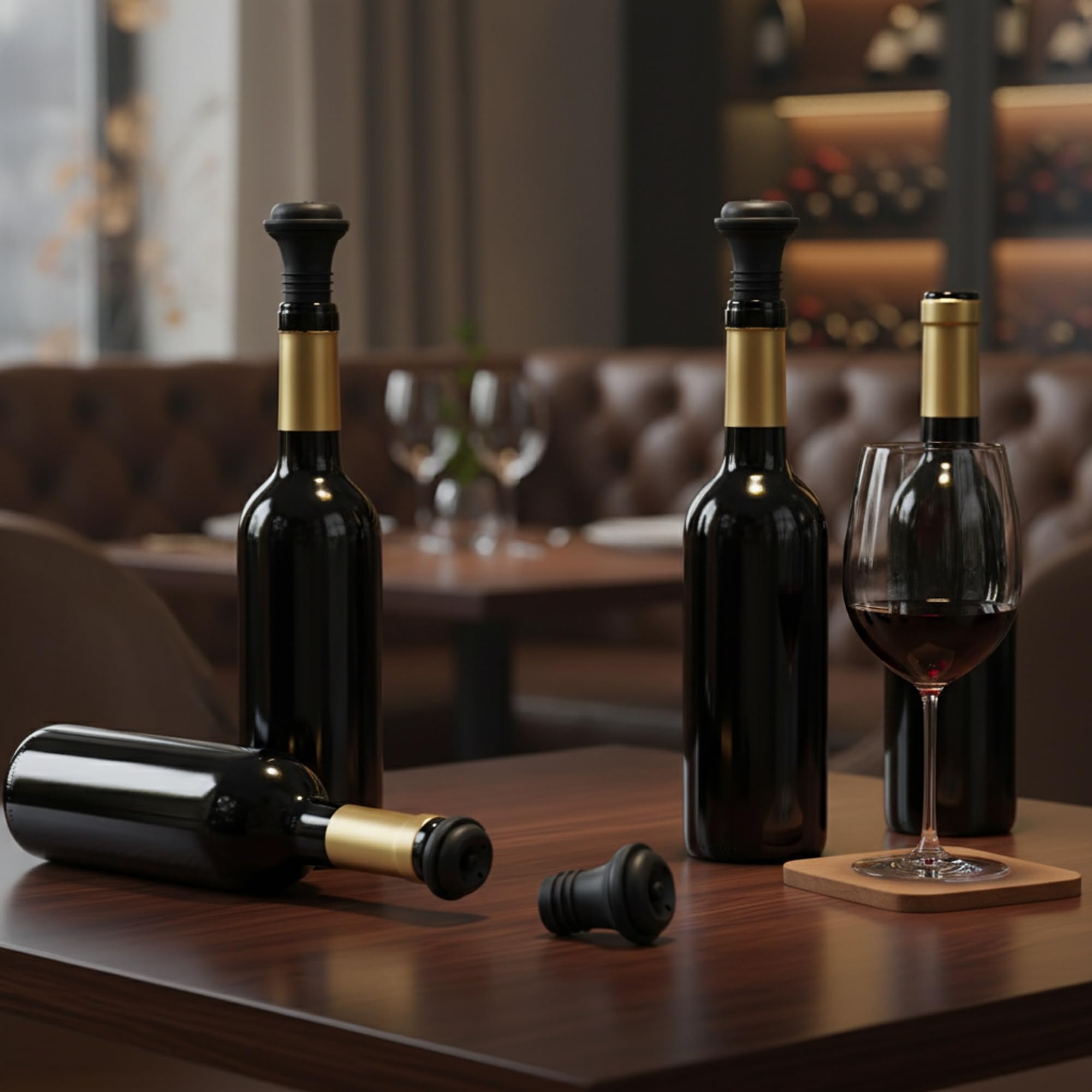 jata-hvin2215-set-de-4-tapones-de-vac-o-de-silicona-para-vino-reutilizables-cier image 7