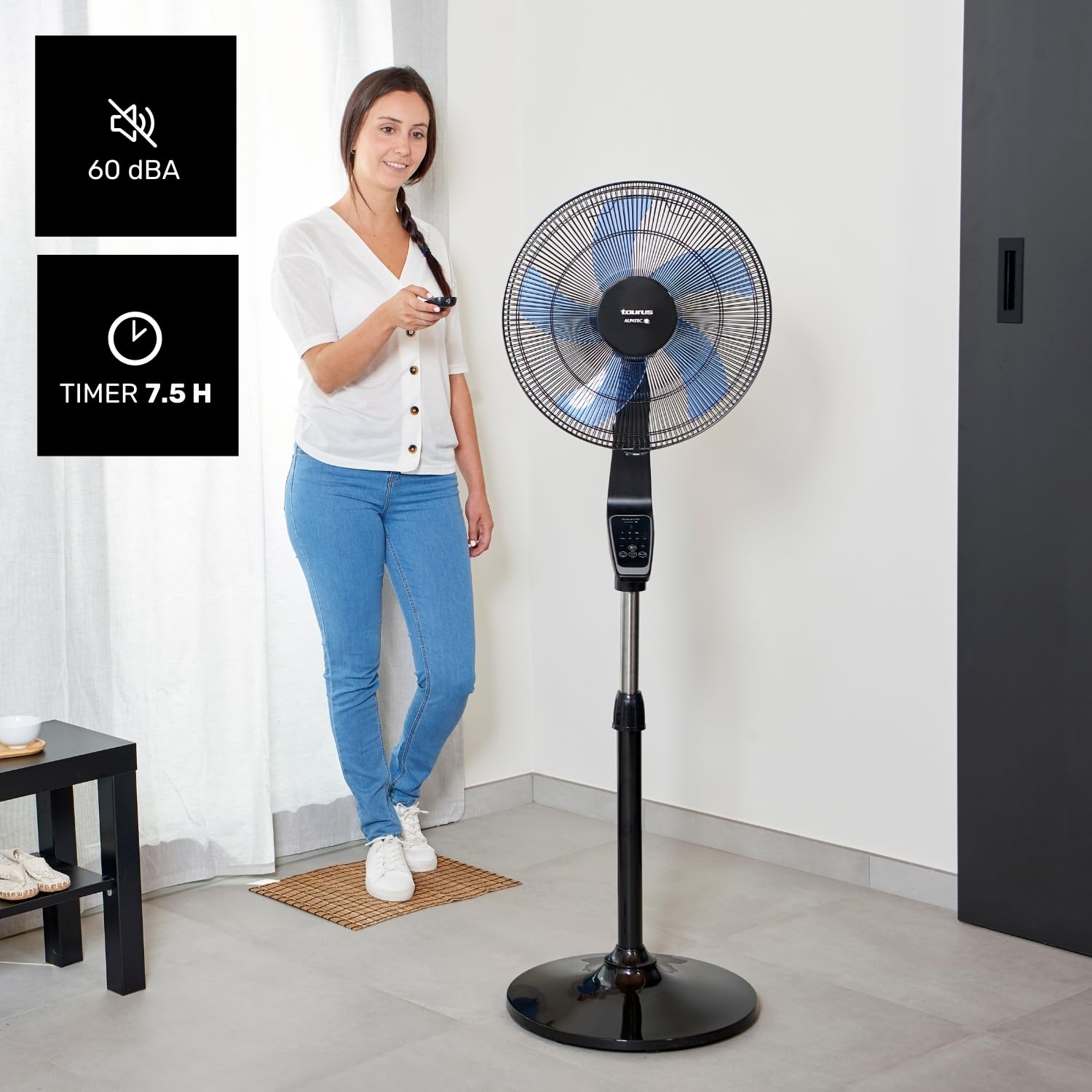 taurus-boreal-16cr-digital-ventilador-de-pie-50-w-de-40-cm-con-mando-a-distancia image 4