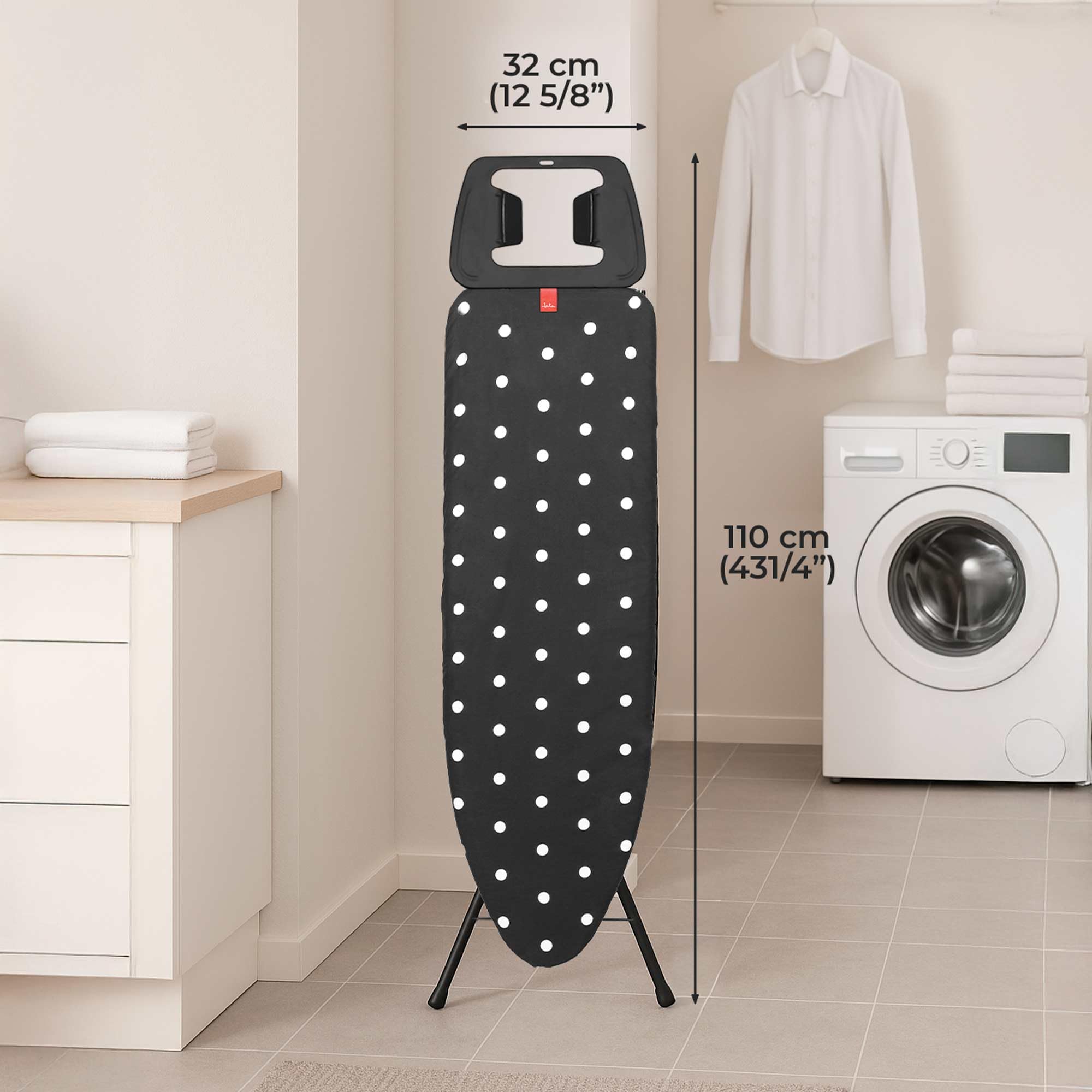 jata-hpla8100-tabla-de-planchar-plegable-110-x-32-cm-funda-100-algod-n-altura-aj image 3