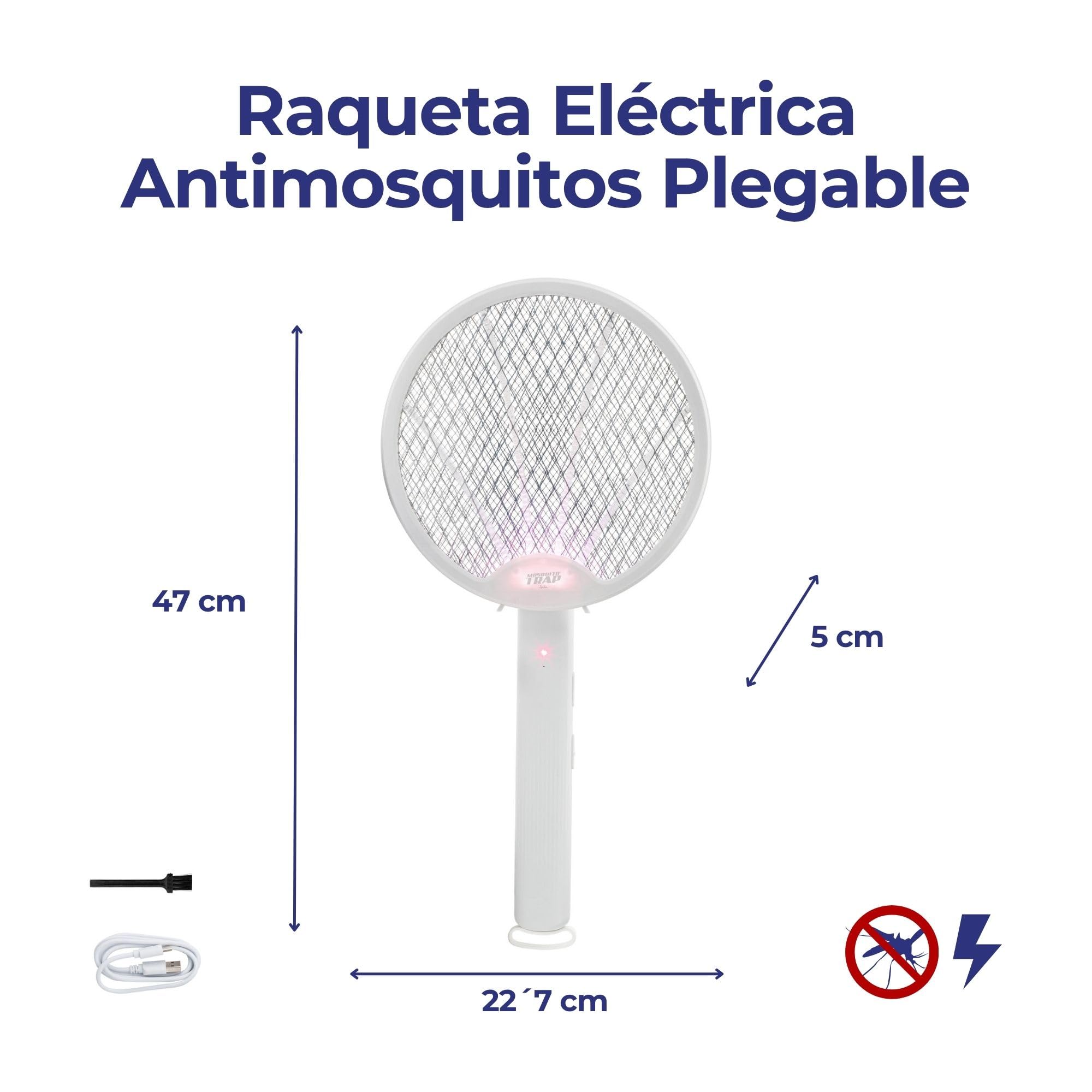 jata-most3555-raqueta-el-ctrica-antimosquitos-recargable-usb-2-en-1-con-luz-uv-m image 2