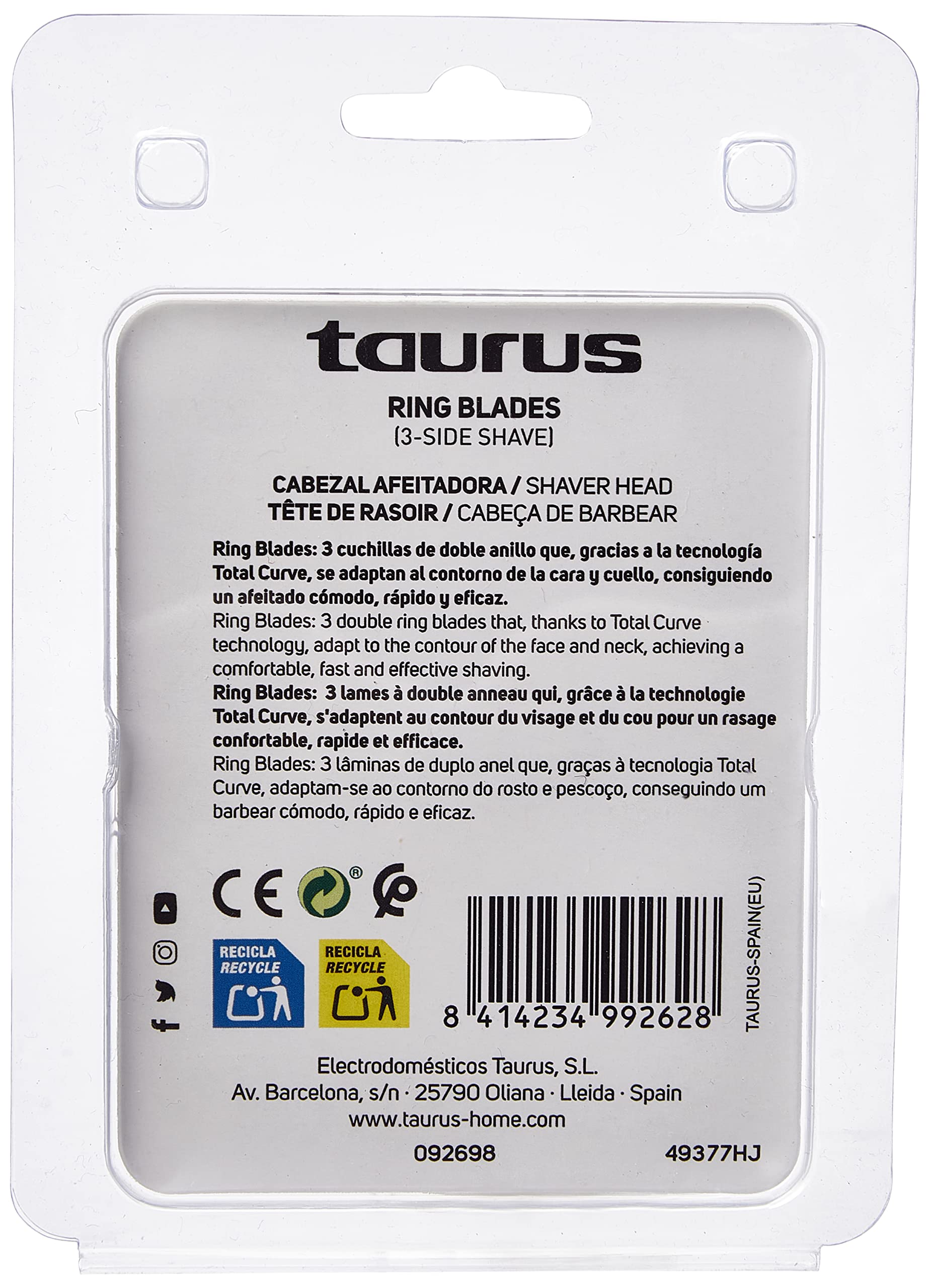 taurus-3-side-shave-cabezal-de-recambio-para-afeitadora-con-3-cuchillas-doble-an image 5